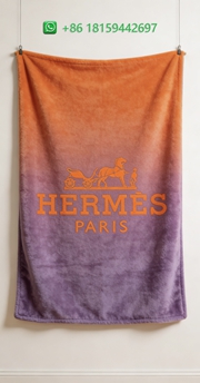 Hermes Throw Blankets